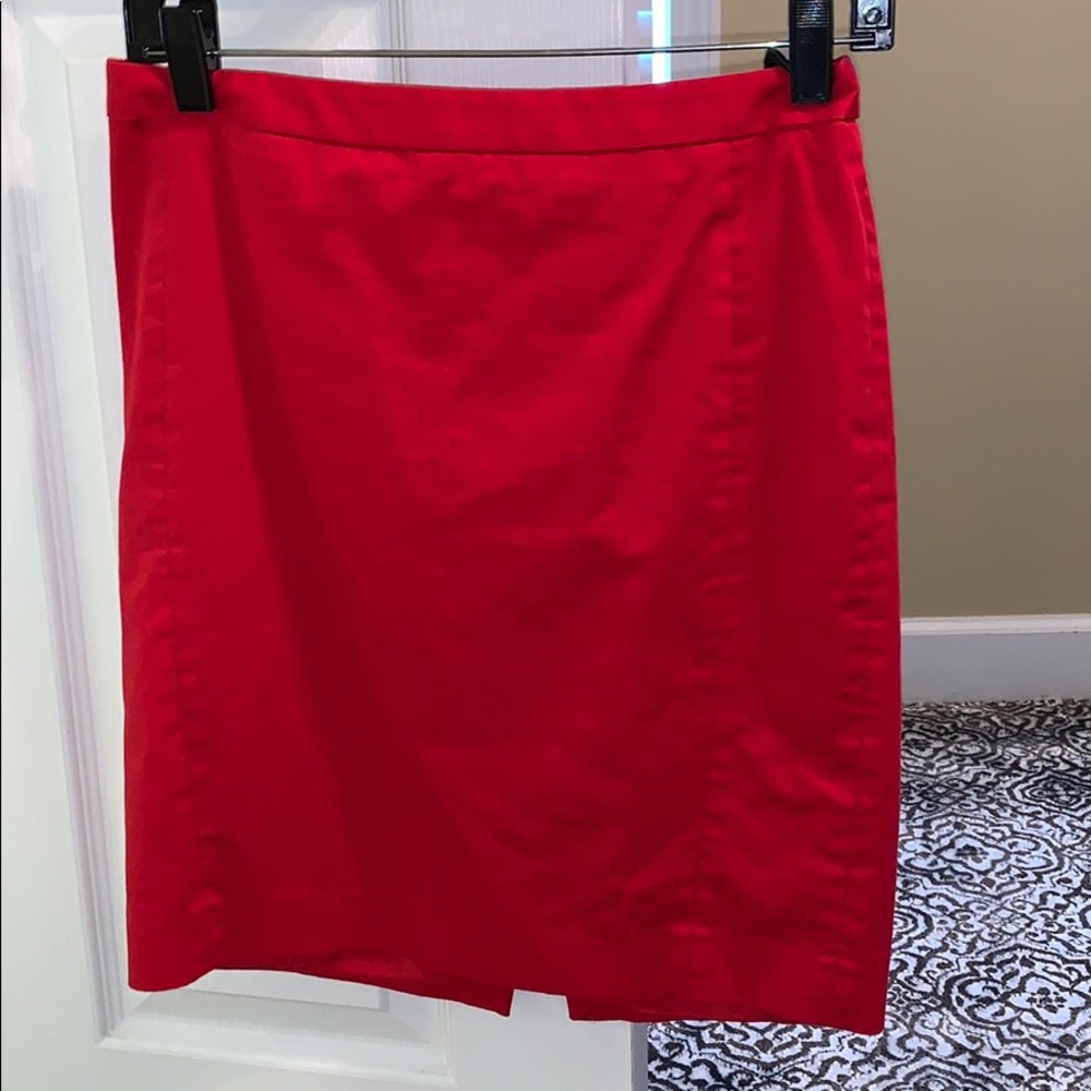 Red Express mini skirt